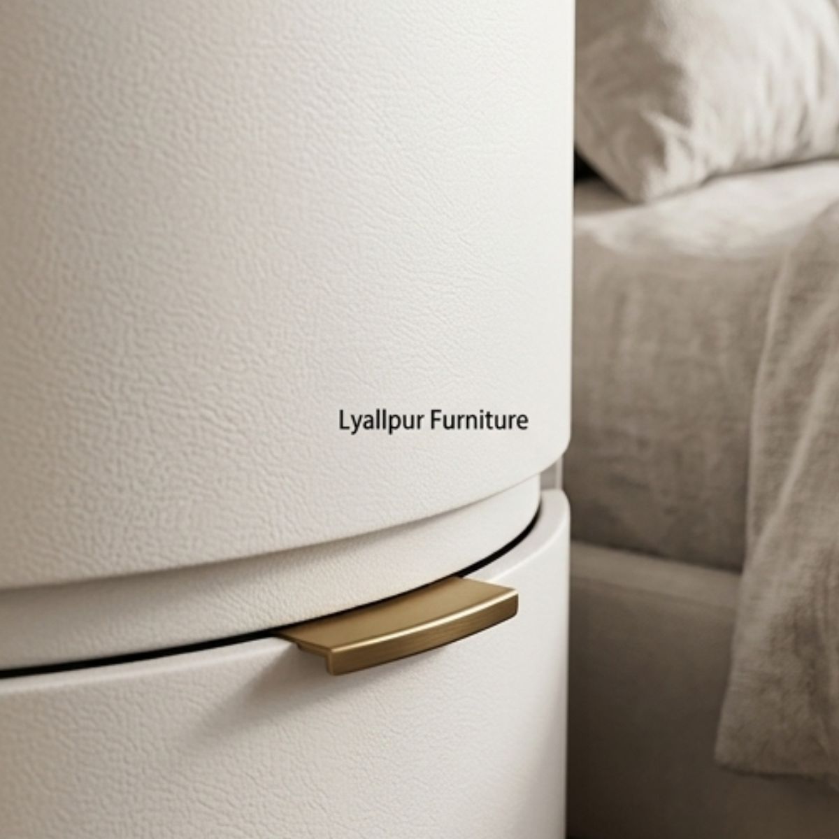 Aria Seamless Cylindrical Nightstand