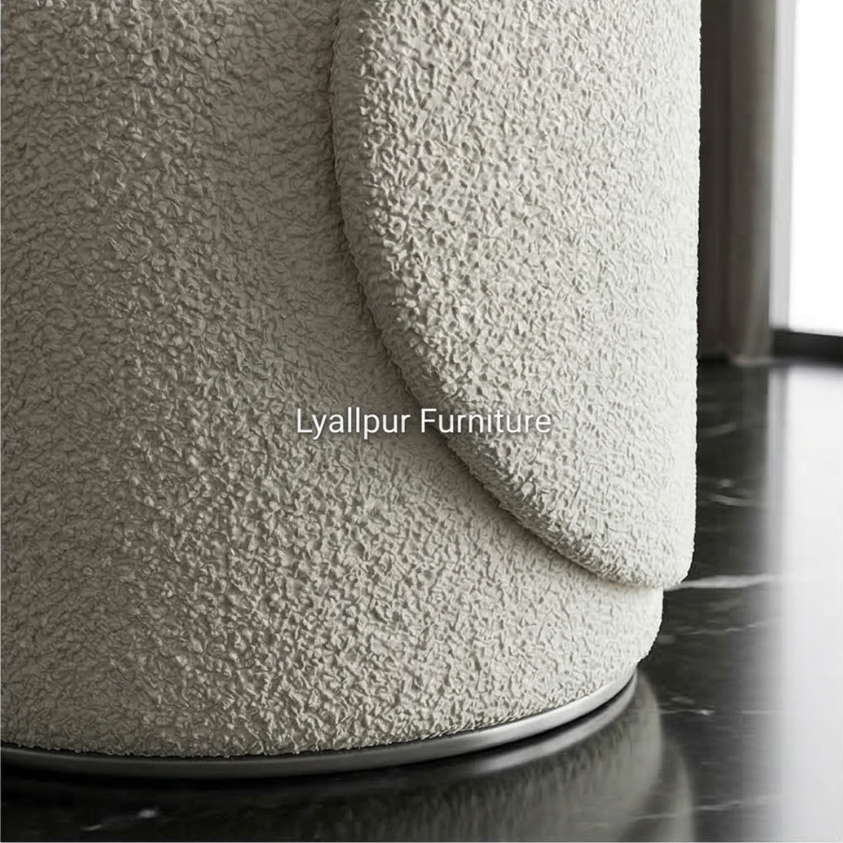 Boucle Accent Ottoman