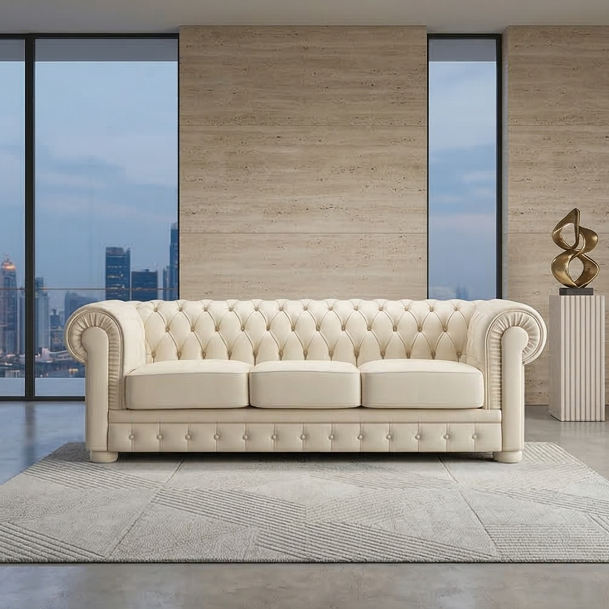 Classic Chesterfield Sofa