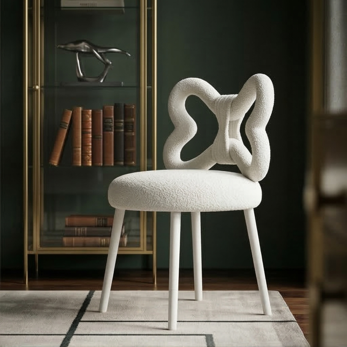 Designer Bow Accent Chair