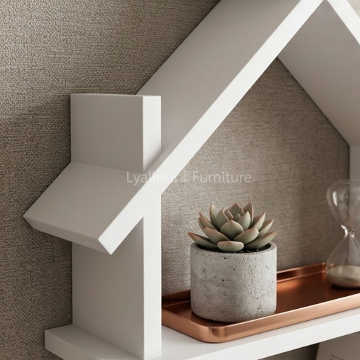 House Shape Wall Shelf