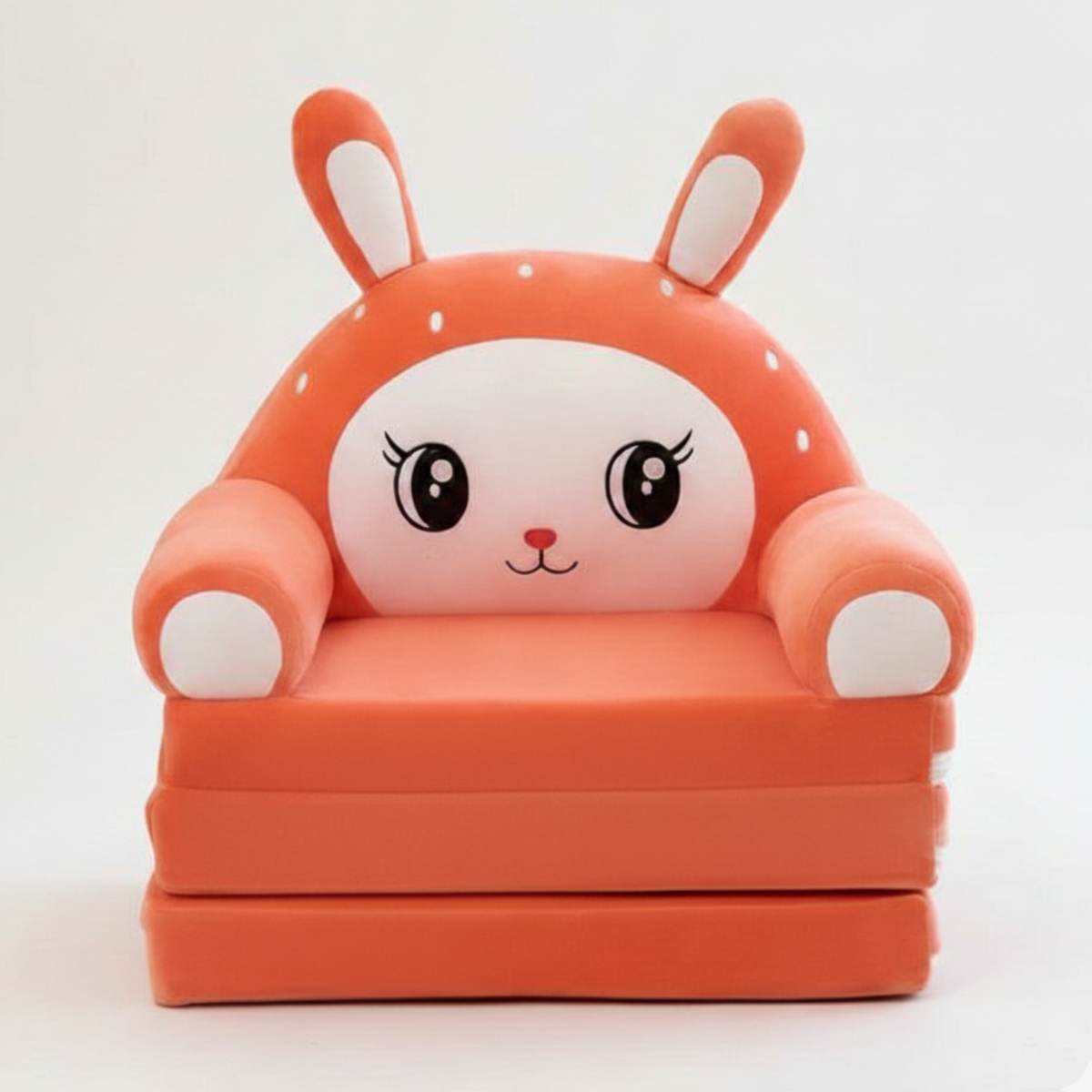 Kids Bunny Cartoon Sofa Chair – Cute Foldable Foam Sofa Bed for Kids Room – Premium Quality Children Seating Sofa Pakistan