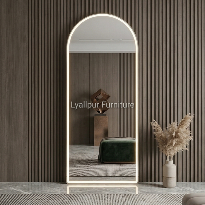 LED Dressing Mirror – Full Length Storage Mirror