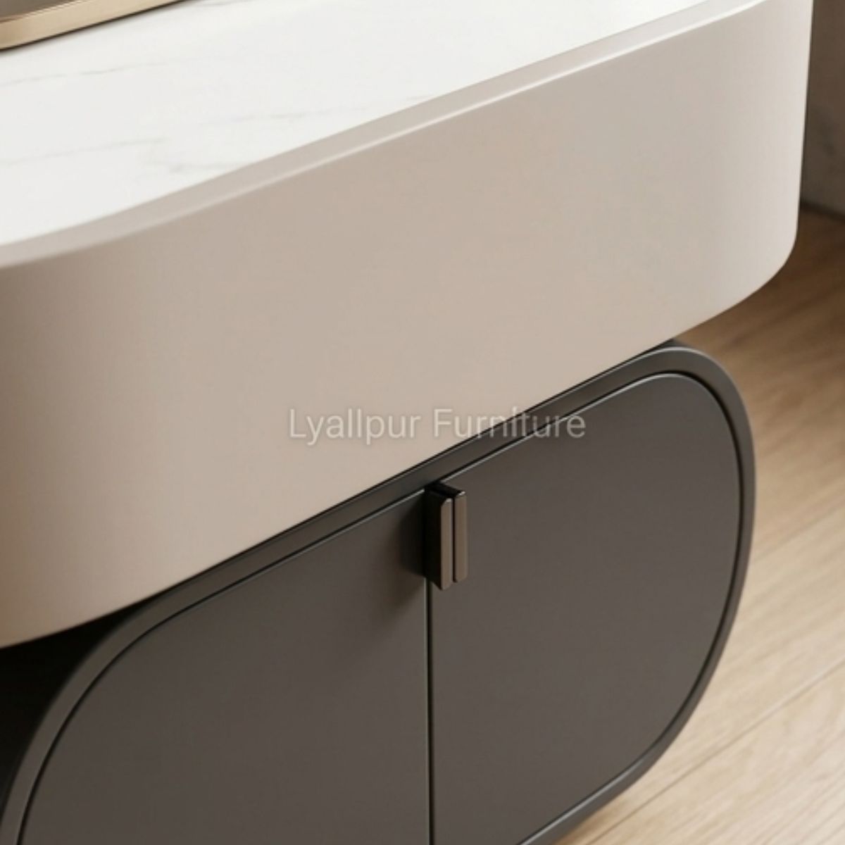 Lumiere Marble Floating Nightstand