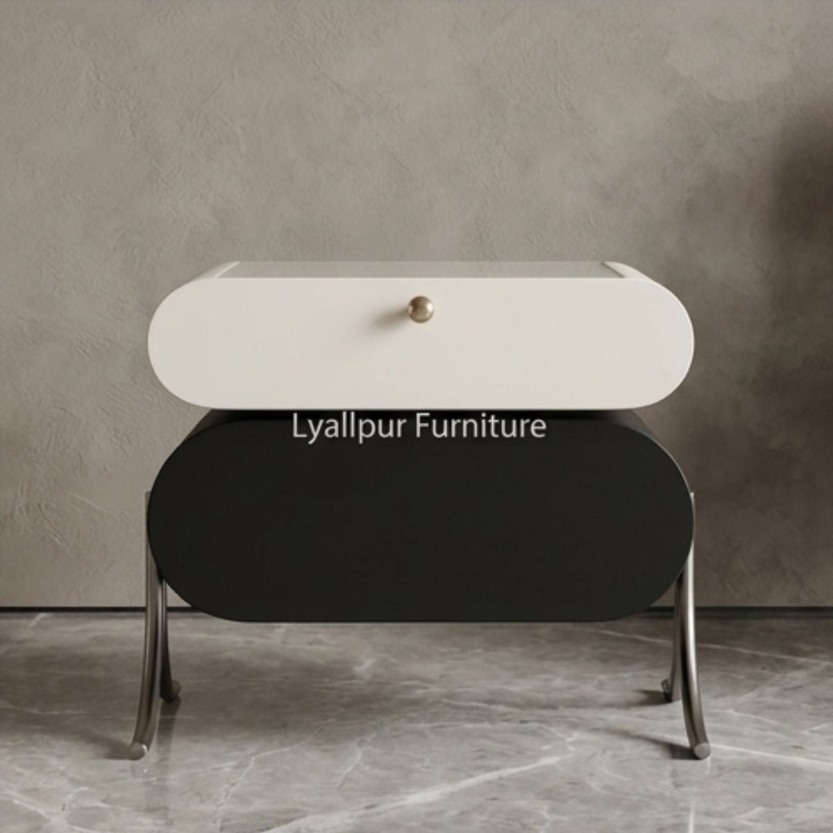 Lumiere Stacked Capsule Side Table