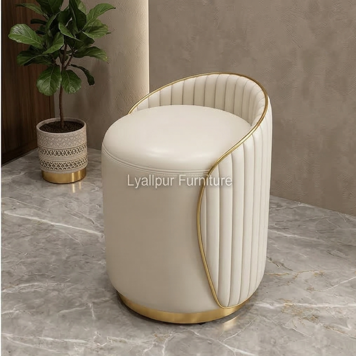 Luxury Vanity Stool Ottoman