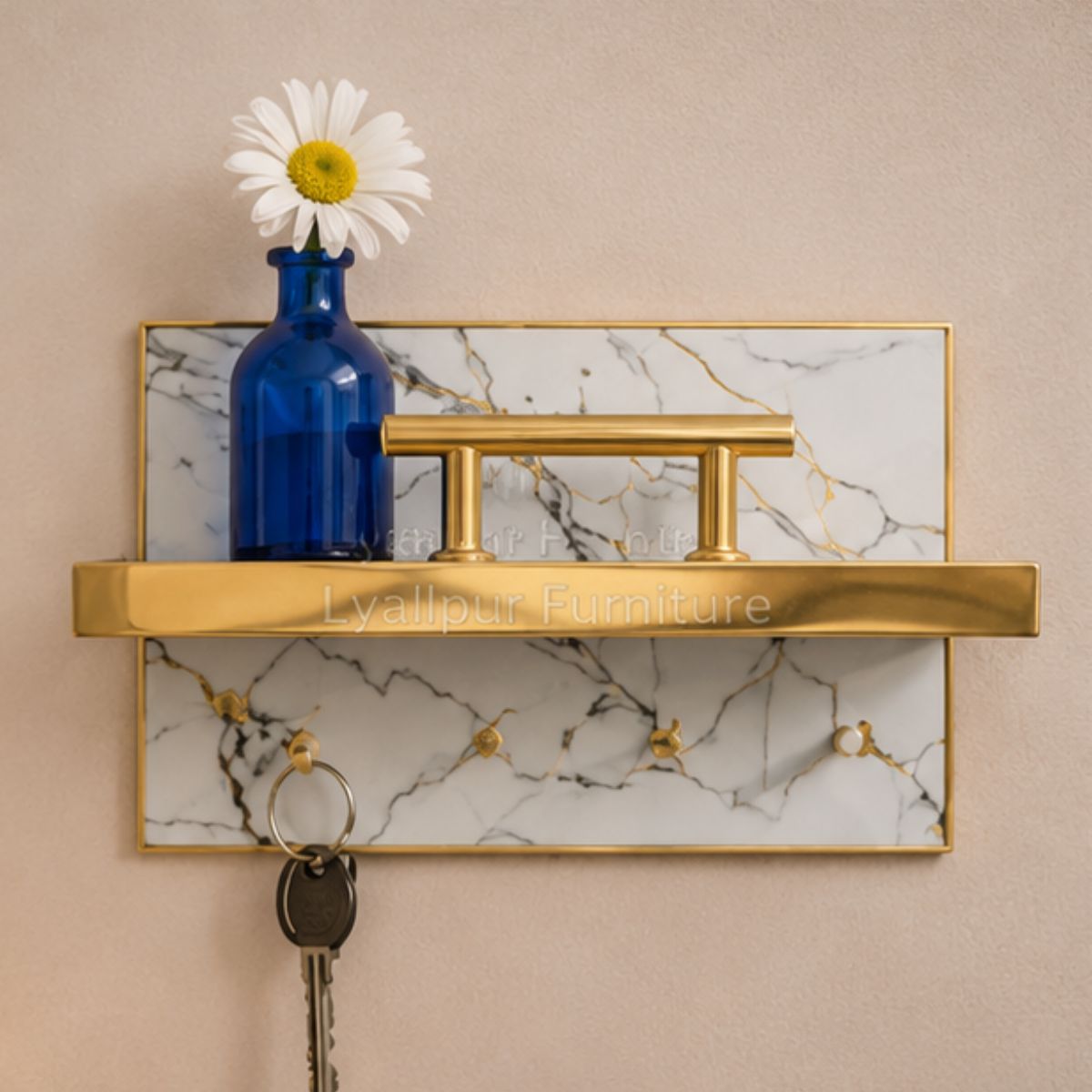 Luxury Wall Key Holder Shelf
