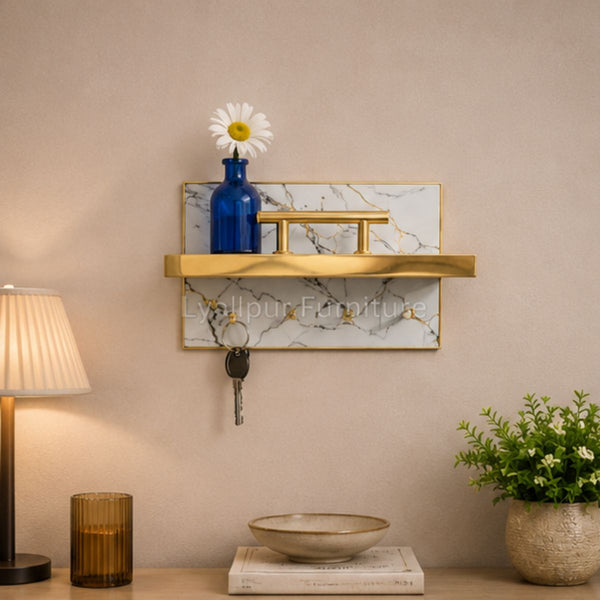 Luxury Wall Key Holder Shelf