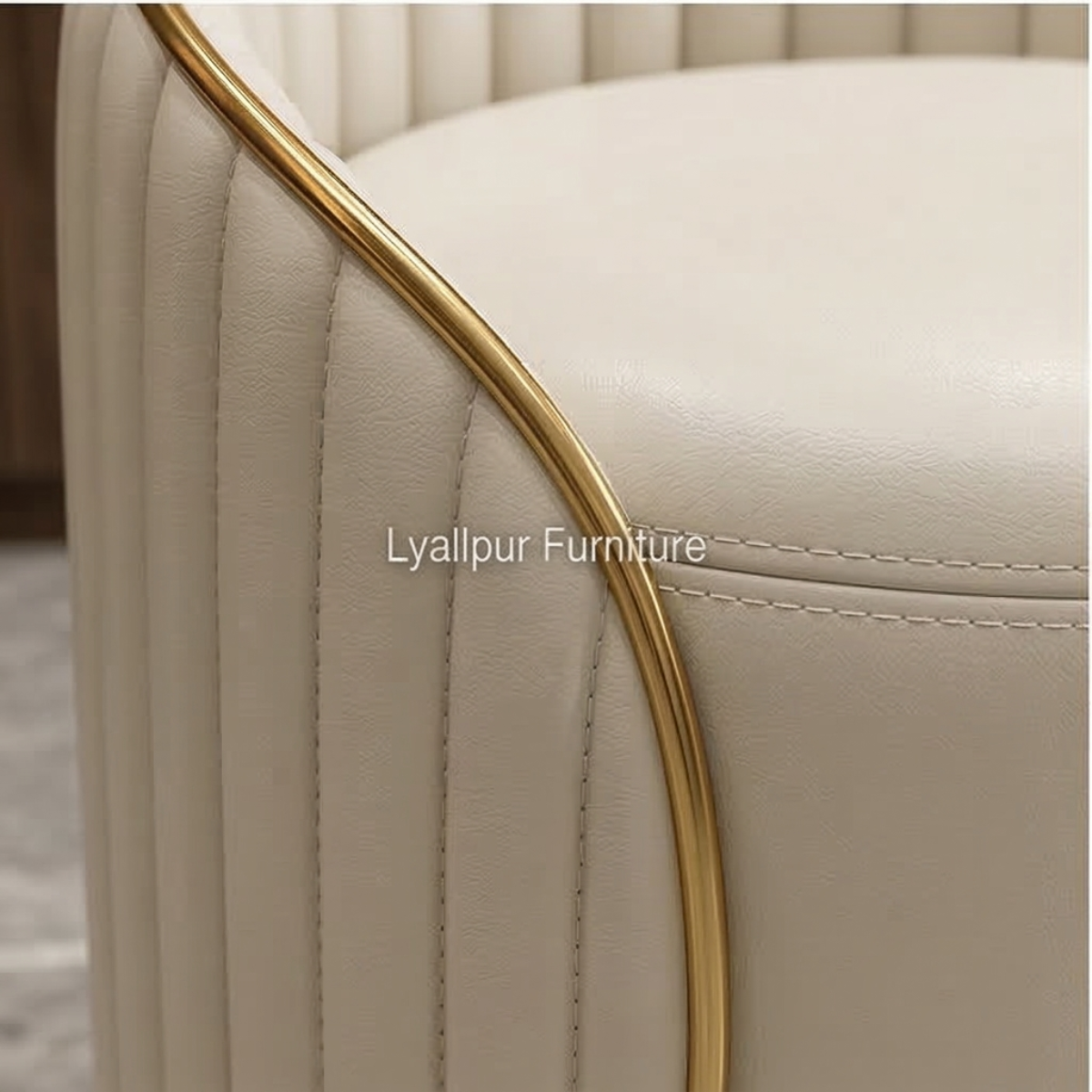 Luxury Vanity Stool Ottoman