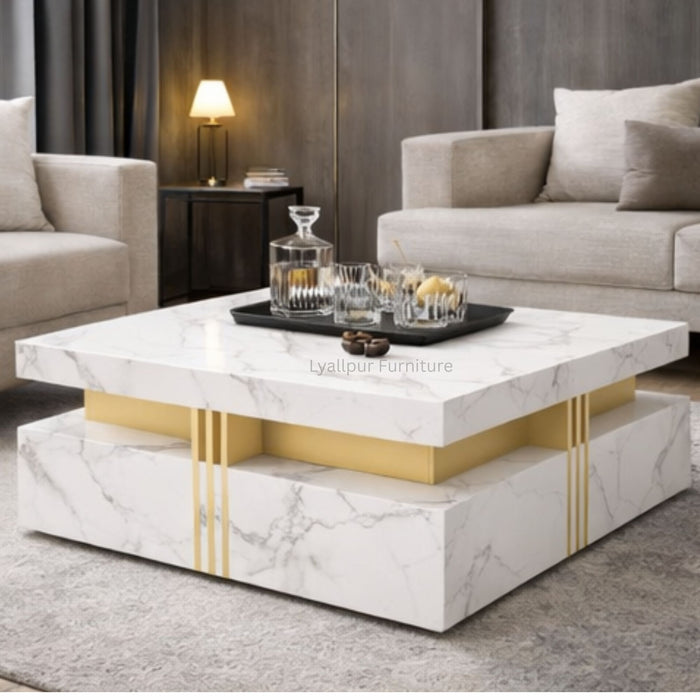 Marble Coffee Table – Luxury Center Table