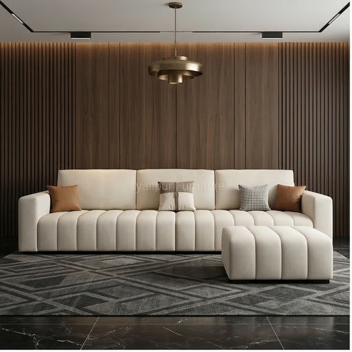 Modern L Shape Sectional Sofa