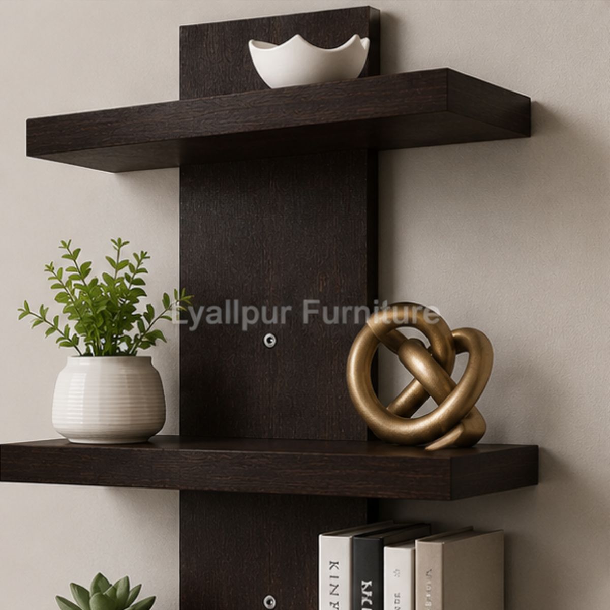 Modern Zigzag Wall Shelf