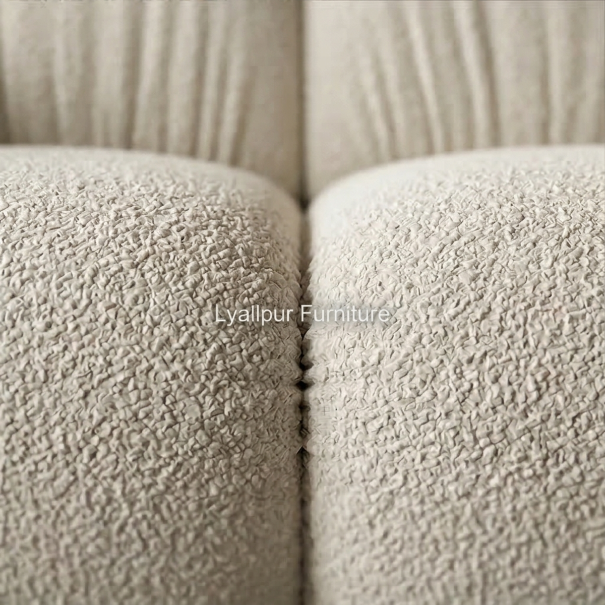 Modern Boucle Bubble Sofa