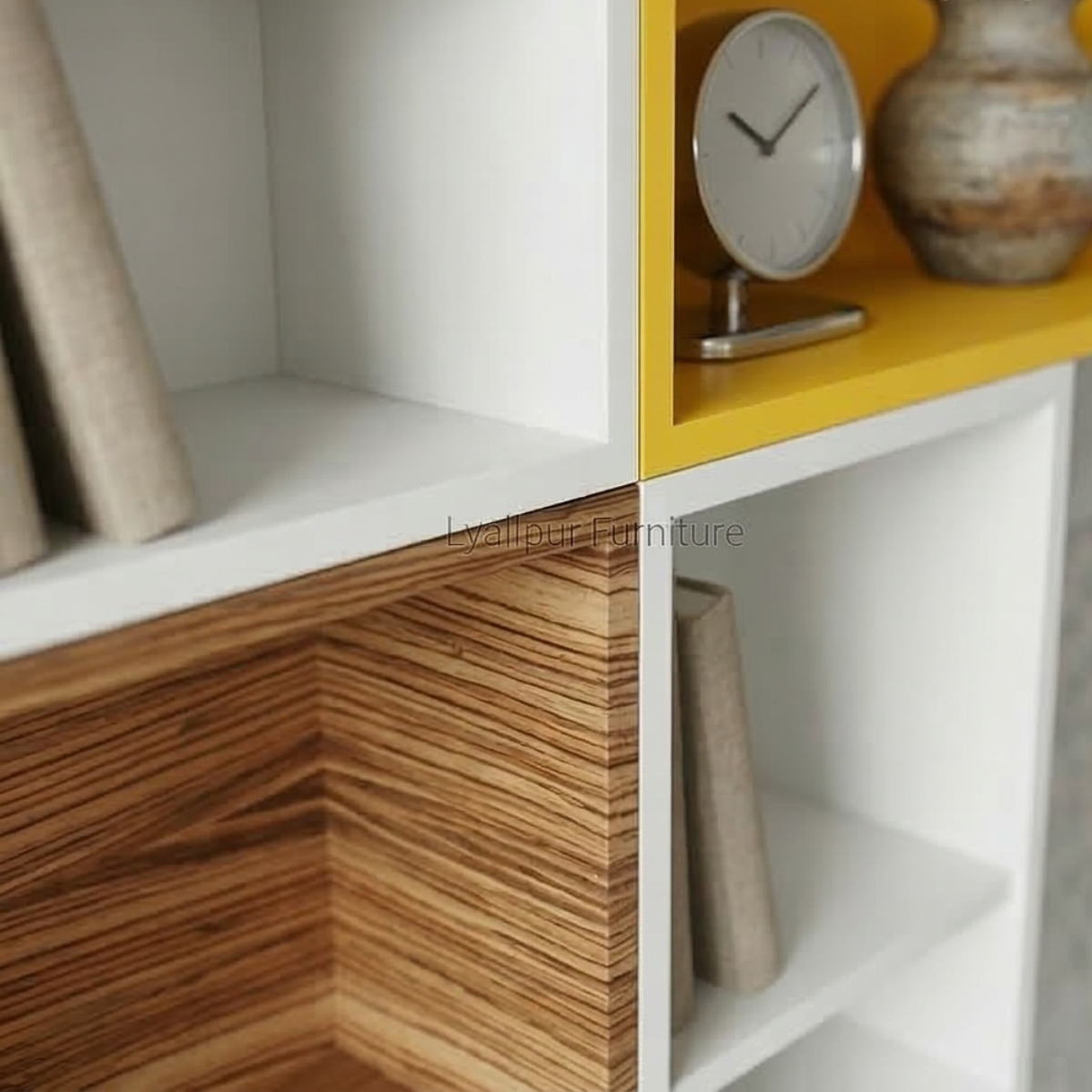 Modern Geometric Wall Shelf