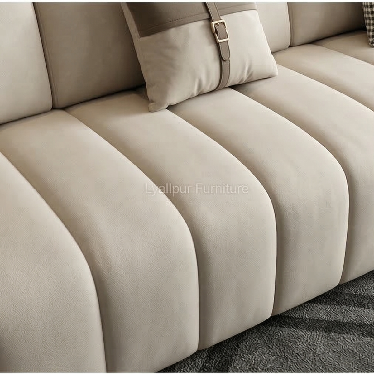 Modern L Shape Sectional Sofa