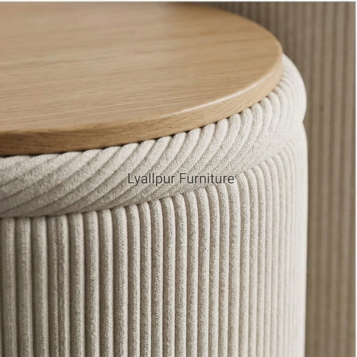 Modern Storage Ottoman Set