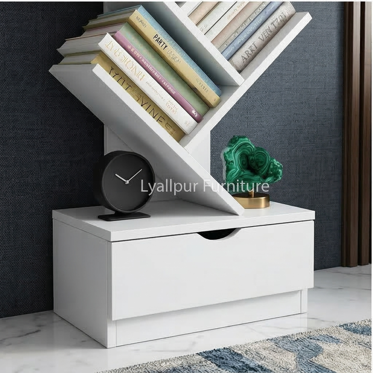 Modern Zigzag Book Rack