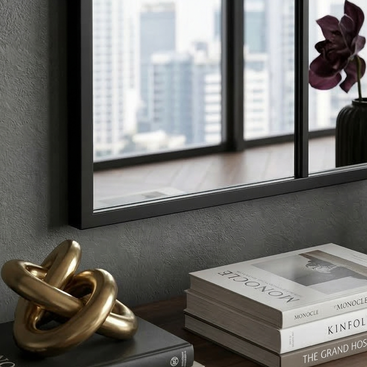 Multi-Pane Window Mirror