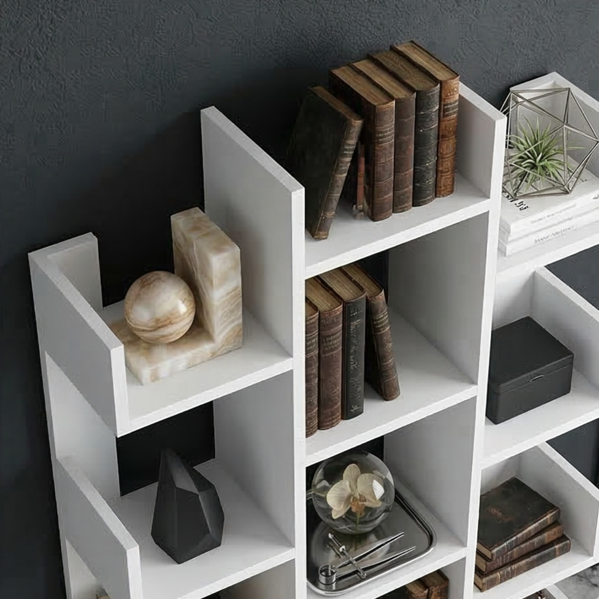 Multi Shelf Book Rack