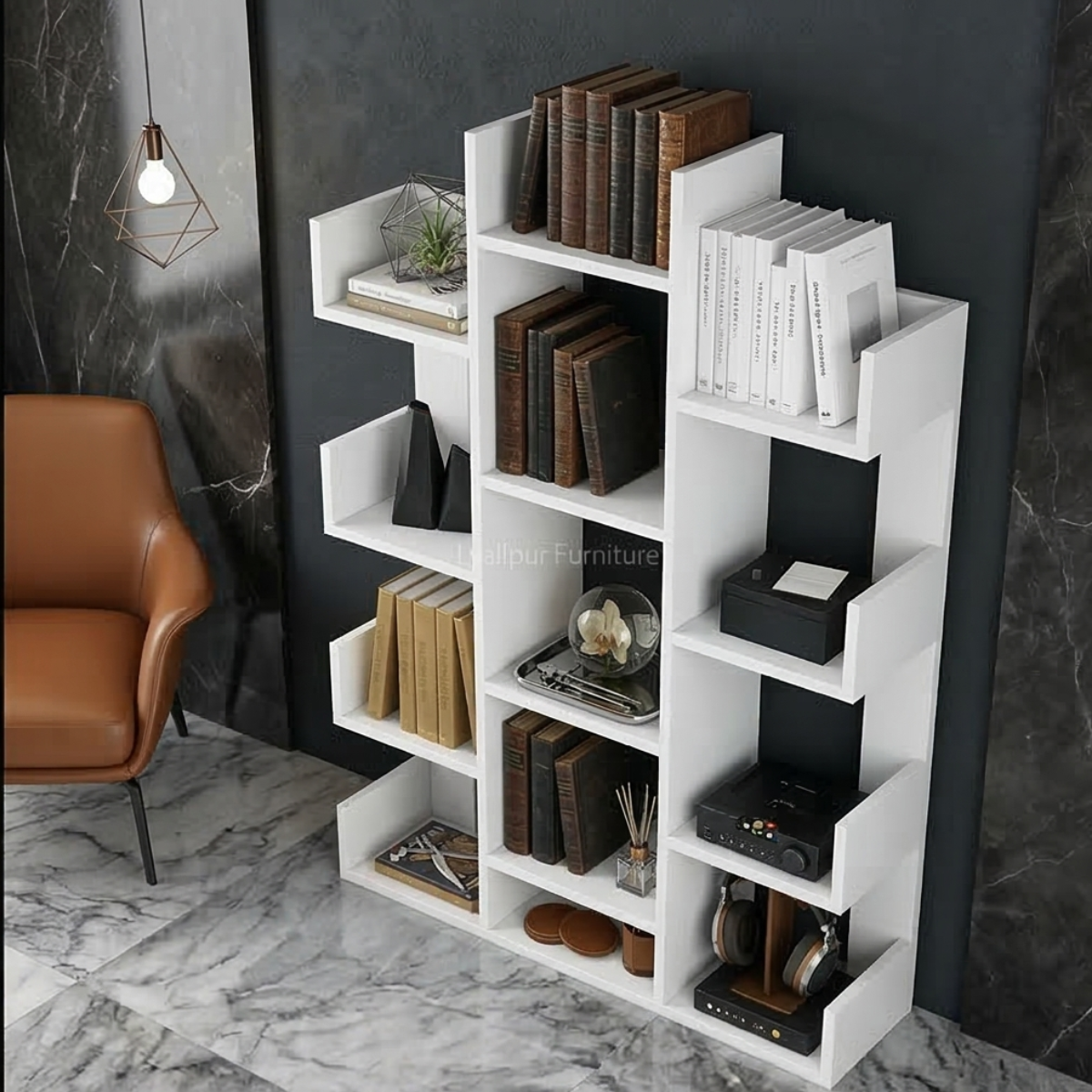 Multi Shelf Book Rack