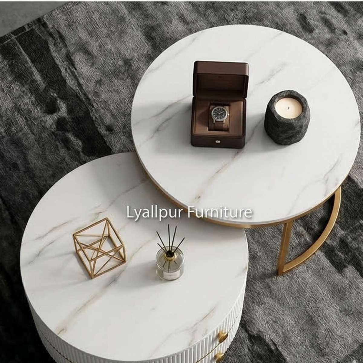 Scandi Drum Coffee Table