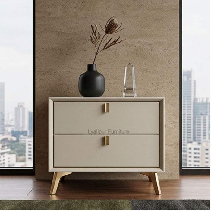 Verona Luxe Alabaster Nightstand