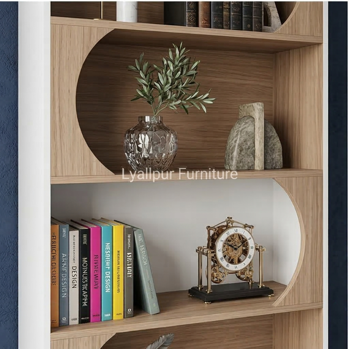 Wooden Display Shelf Rack