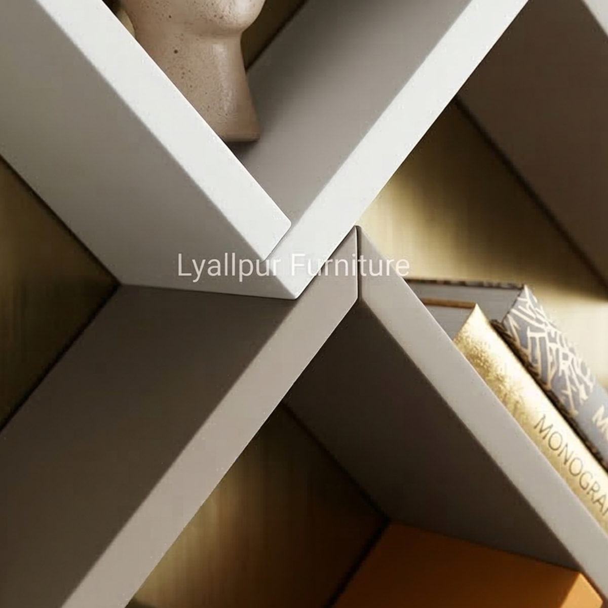 Zigzag Wall Shelf Rack